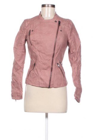 Γυναικείο δερμάτινο μπουφάν ONLY, Μέγεθος S, Χρώμα Ρόζ , Τιμή 19,78 €