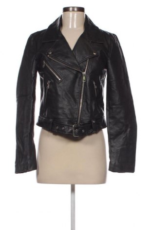 Dámska kožená bunda  ONLY, Veľkosť M, Farba Čierna, Cena  12,32 €