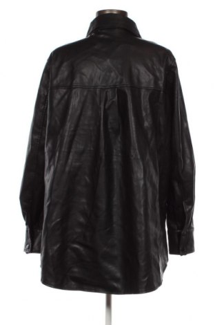 Dámska kožená bunda  ONLY Carmakoma, Veľkosť XL, Farba Čierna, Cena  12,32 €