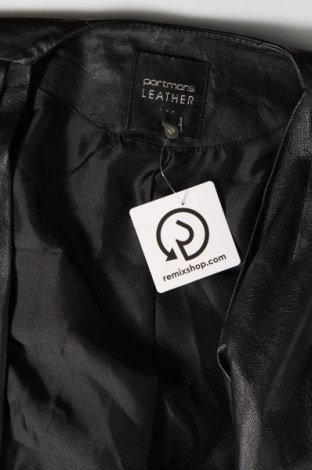 Dámska kožená bunda  Portmans, Veľkosť M, Farba Čierna, Cena  54,75 €