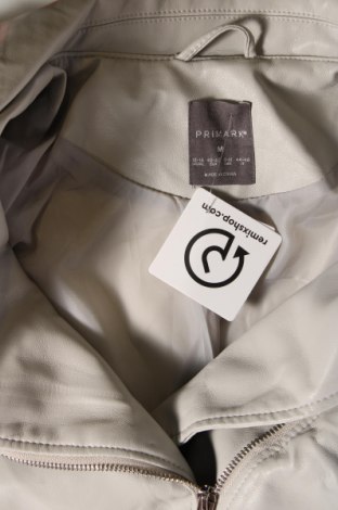 Dámska kožená bunda  Primark, Veľkosť M, Farba Sivá, Cena  17,50 €