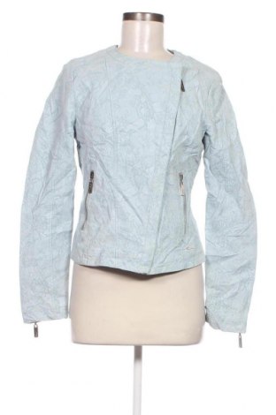 Γυναικείο δερμάτινο μπουφάν Rino & Pelle, Μέγεθος M, Χρώμα Μπλέ, Τιμή 34,79 €