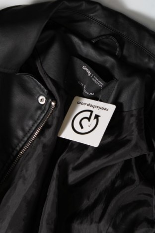 Dámska kožená bunda  Sinsay, Veľkosť S, Farba Čierna, Cena  16,53 €
