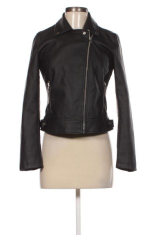 Dámska kožená bunda  Sinsay, Veľkosť S, Farba Čierna, Cena  16,53 €
