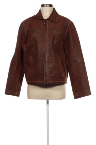 Dámska kožená bunda  Smooth, Veľkosť XL, Farba Hnedá, Cena  28,28 €