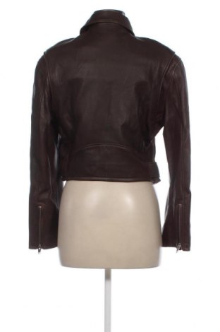 Dámska kožená bunda  The Kooples, Veľkosť S, Farba Hnedá, Cena  461,03 €