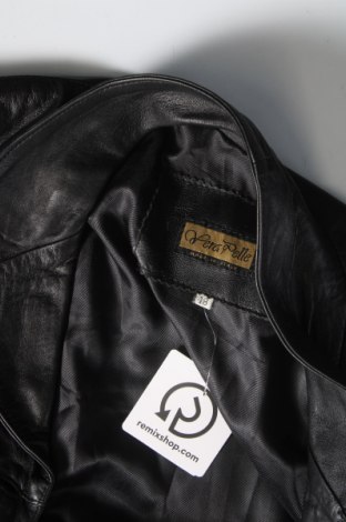 Γυναικείο δερμάτινο μπουφάν Vera Pelle, Μέγεθος XL, Χρώμα Μαύρο, Τιμή 35,08 €
