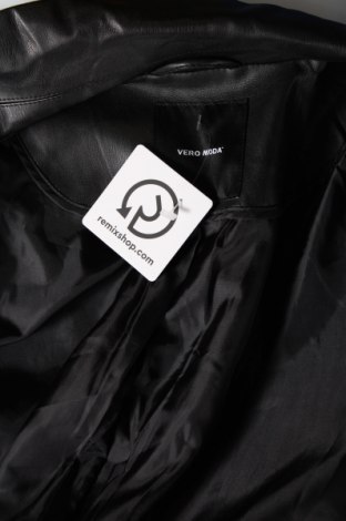 Dámska kožená bunda  Vero Moda, Veľkosť L, Farba Čierna, Cena  10,00 €