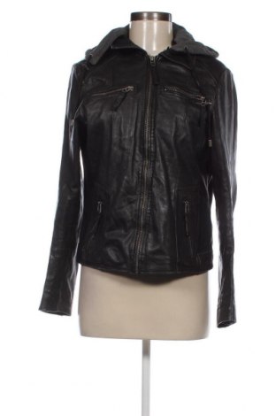 Damen Lederjacke Vintage, Größe M, Farbe Schwarz, Preis 40,95 €
