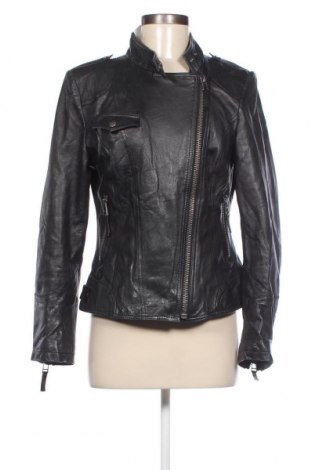 Dámska kožená bunda  Woman By Tchibo, Veľkosť M, Farba Čierna, Cena  48,54 €