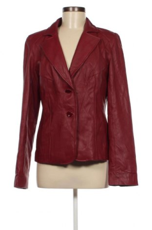 Dámska kožená bunda  Worthington, Veľkosť S, Farba Červená, Cena  47,32 €