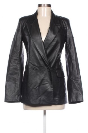 Dámská kožená bunda  Zara, Velikost XS, Barva Černá, Cena  510,00 Kč