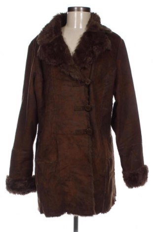 Γυναικείο παλτό, Μέγεθος XXL, Χρώμα Καφέ, Τιμή 24,49 €