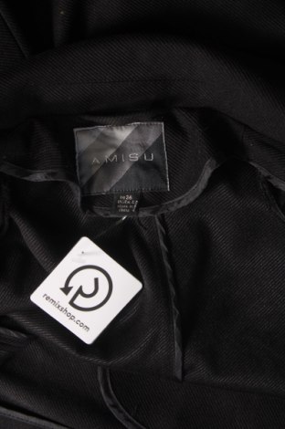 Dámsky kabát  Amisu, Veľkosť S, Farba Čierna, Cena  5,81 €