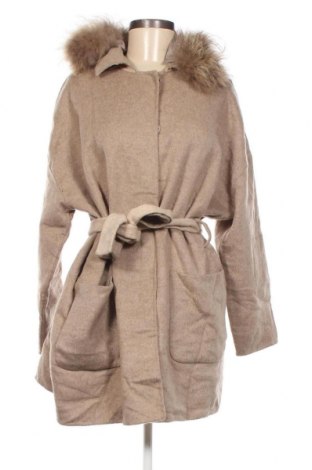 Дамско палто Antea, Размер L, Цвят Бежов, Цена 50,29 лв.