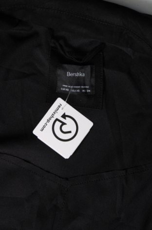 Damenmantel Bershka, Größe XS, Farbe Schwarz, Preis € 20,49