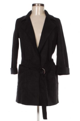 Palton de femei Bershka, Mărime XS, Culoare Negru, Preț 115,79 Lei