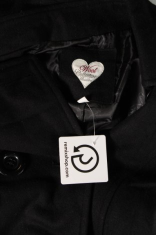 Γυναικείο παλτό Bershka, Μέγεθος S, Χρώμα Μαύρο, Τιμή 7,52 €