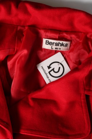 Damenmantel Bershka, Größe L, Farbe Rot, Preis 24,99 €