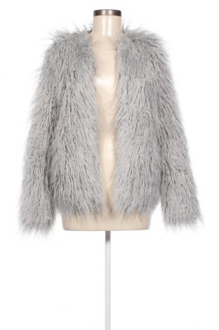 Γυναικείο παλτό Bershka, Μέγεθος XS, Χρώμα Γκρί, Τιμή 43,02 €