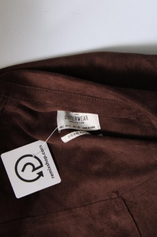 Γυναικείο παλτό Bershka, Μέγεθος L, Χρώμα Καφέ, Τιμή 10,29 €