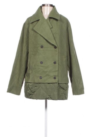 Γυναικείο παλτό Bpc Bonprix Collection, Μέγεθος XL, Χρώμα Πράσινο, Τιμή 31,11 €