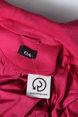 Palton de femei C&A, Mărime M, Culoare Roz, Preț 91,51 Lei
