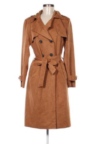 Дамско палто Carolina Cavour, Размер S, Цвят Кафяв, Цена 52,92 лв.