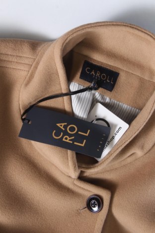 Γυναικείο παλτό Caroll, Μέγεθος L, Χρώμα  Μπέζ, Τιμή 106,36 €