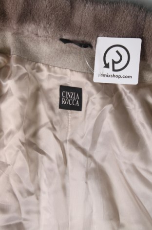 Γυναικείο παλτό Cinzia Rocca, Μέγεθος XS, Χρώμα Γκρί, Τιμή 108,00 €