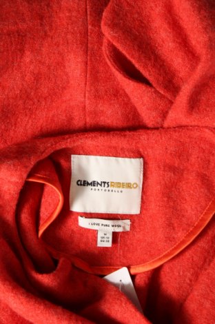 Дамско палто Clements Ribeiro, Размер M, Цвят Червен, Цена 55,13 лв.