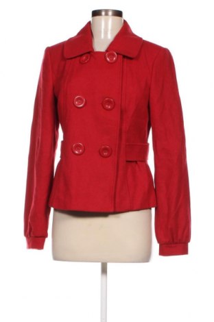 Дамско палто Clockhouse, Размер M, Цвят Червен, Цена 63,13 лв.