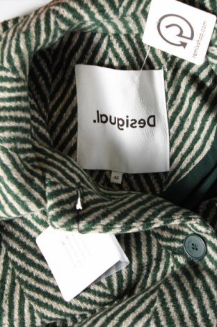Γυναικείο παλτό Desigual, Μέγεθος XL, Χρώμα Πράσινο, Τιμή 160,52 €