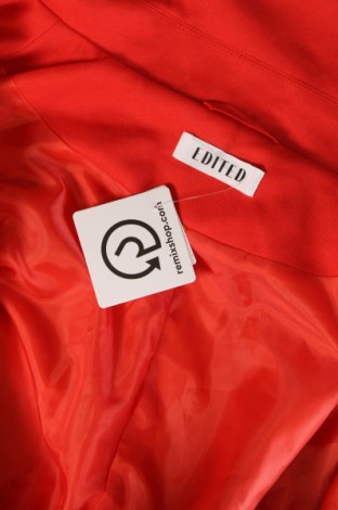 Дамско палто Edited, Размер XS, Цвят Червен, Цена 41,06 лв.