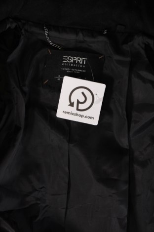 Γυναικείο παλτό Esprit, Μέγεθος L, Χρώμα Μαύρο, Τιμή 22,29 €