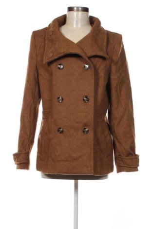 Дамско палто H&M, Размер XL, Цвят Кафяв, Цена 16,64 лв.