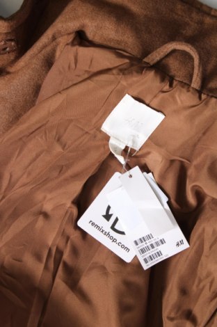 Γυναικείο παλτό H&M, Μέγεθος XS, Χρώμα  Μπέζ, Τιμή 39,36 €