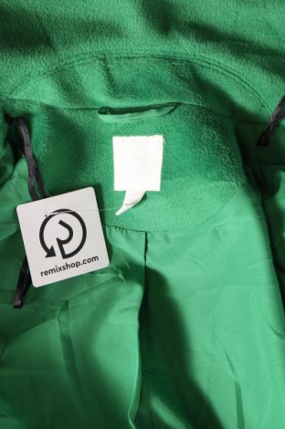 Dámský kabát  H&M, Velikost XS, Barva Zelená, Cena  802,00 Kč