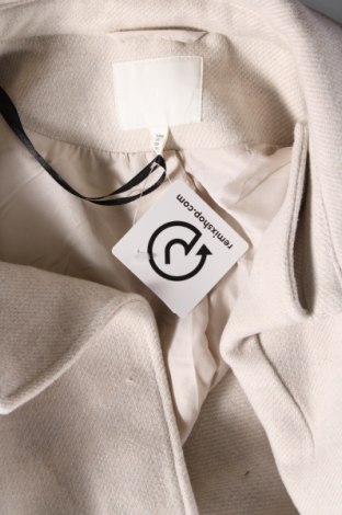 Γυναικείο παλτό H&M, Μέγεθος XL, Χρώμα Εκρού, Τιμή 33,10 €