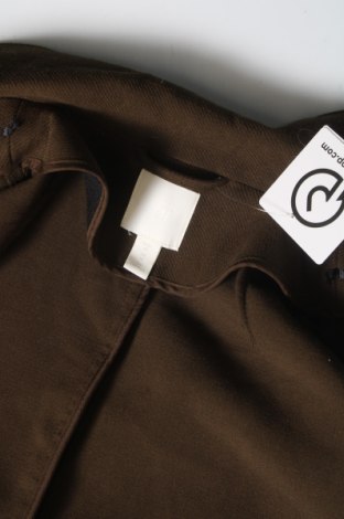 Дамско палто H&M, Размер L, Цвят Зелен, Цена 21,12 лв.