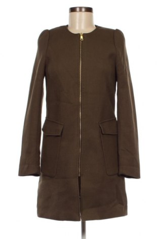 Дамско палто H&M, Размер S, Цвят Зелен, Цена 16,64 лв.