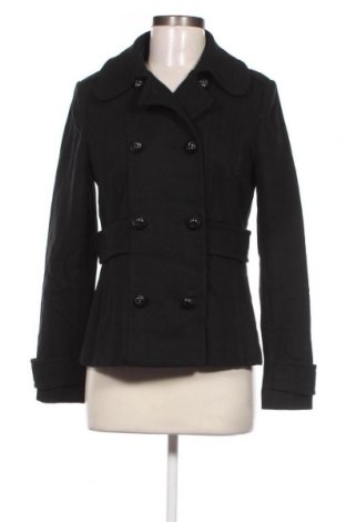 Дамско палто H&M Divided, Размер XS, Цвят Черен, Цена 50,29 лв.