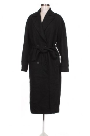 Дамско палто H&M Divided, Размер S, Цвят Черен, Цена 42,80 лв.