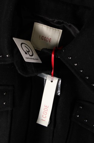 Γυναικείο παλτό I.Code, Μέγεθος L, Χρώμα Μαύρο, Τιμή 43,84 €