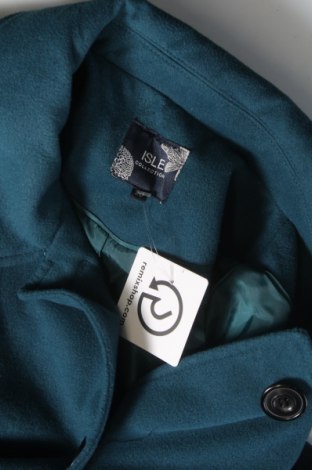 Γυναικείο παλτό Isle Apparel, Μέγεθος M, Χρώμα Μπλέ, Τιμή 13,99 €