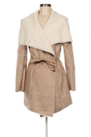 Γυναικείο παλτό Jennyfer, Μέγεθος L, Χρώμα  Μπέζ, Τιμή 37,07 €