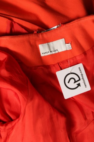 Дамско палто Karen Millen, Размер S, Цвят Червен, Цена 225,75 лв.