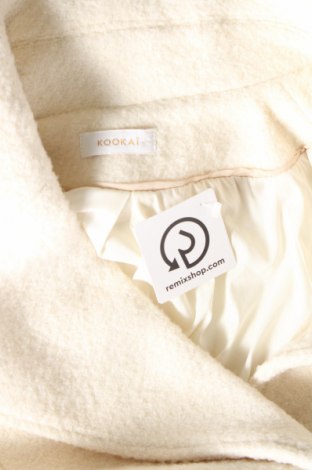 Γυναικείο παλτό Kookai, Μέγεθος S, Χρώμα Εκρού, Τιμή 155,64 €