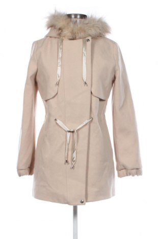 Дамско палто Koton, Размер S, Цвят Бежов, Цена 60,40 лв.