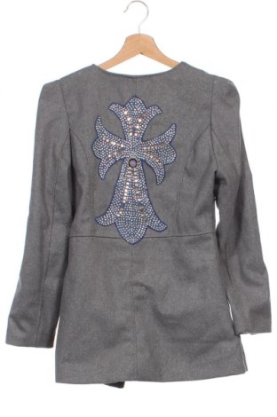 Damenmantel Lucy Paris, Größe XS, Farbe Grau, Preis € 14,91